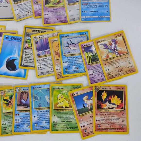 Vintage French Pokémon Trading Card Lot 35+ Assorted Cards - Picture 5 of 12